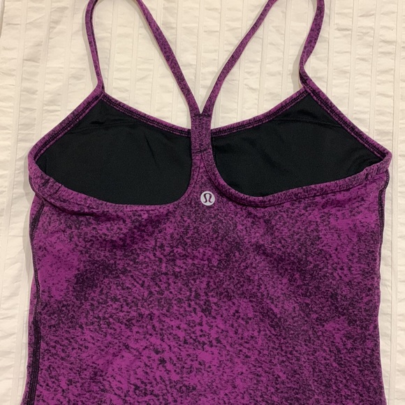 Lululemon Power Y Tank Top Sz 4 - Picture 2 of 4